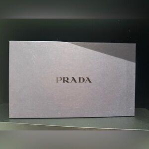 Prada Charcoal Gray Box